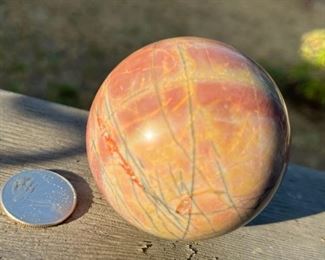 A third Cherry Creek Jasper ball