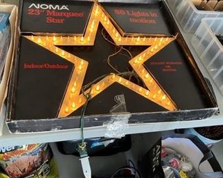 Christmas Decoration. We have a boatload of it in the garage including some really nice ornaments. More photos of the garage coming.