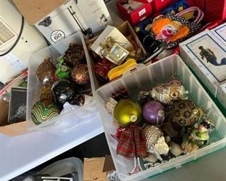 WE have lots of really nice ornaments