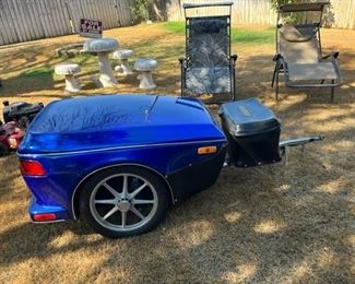 2001 Bushtec Motorcycle Trailer. We are asking $2,450. 