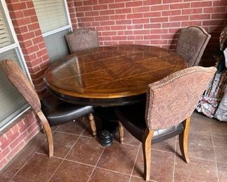 Also on the back porch