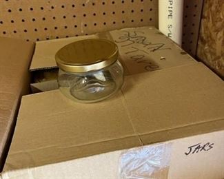 We have boxes of candle jars