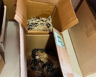 Wicks! We have numerous boxes of wicks.