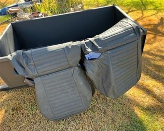 Jeep Wrangler seat covers in good condition!