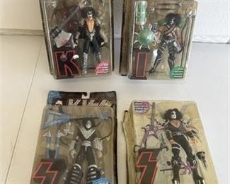 Lot 23
McFarlane kiss action figures