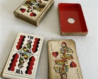 Lot 26
Antique Hungarian playing cards