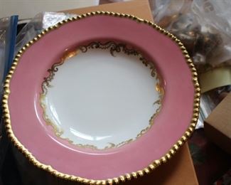 Coalport rimmed soups