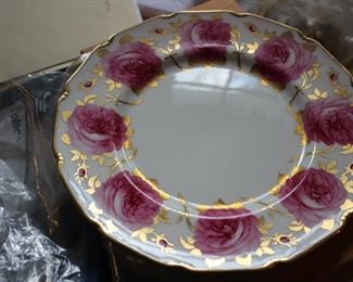 Royal Doulton rose dinner plates