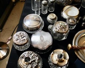 Sterling top dresser boxes