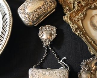 Sterling chatalaine & box