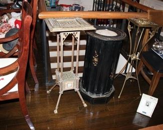 Antique pedestals / stands
