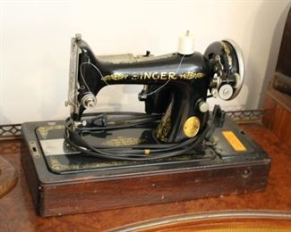 Antique Singer sewing machine