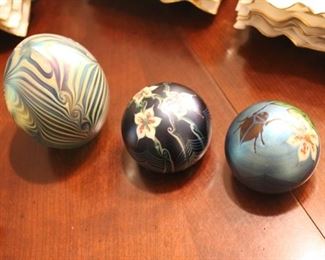 Vandermark & Orient & Flume paperweights