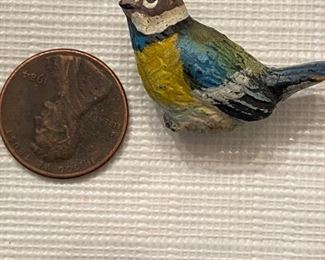 Miniature Austrian bronze bird