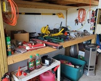 Excords gas cans lighting trimmer and more