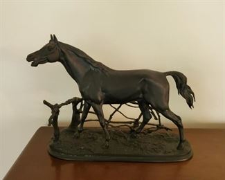 "Djinn Etalon Arabe" Bronze by PJ Mene