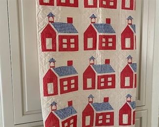 Handmade vintage quilt - incredible condition