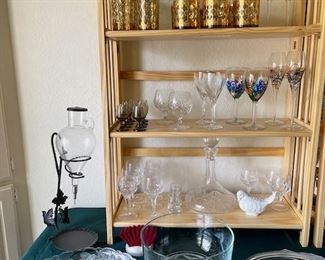 Fancy things - Culver 22K Valencia Glasses!