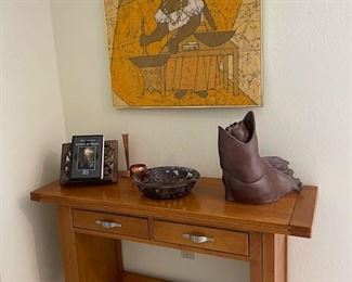 Vintage batik from Brazil and unique art