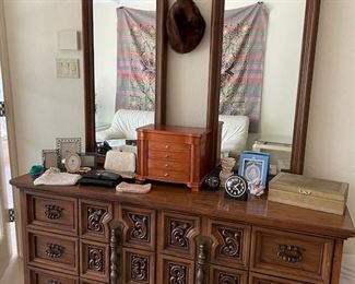 Dresser from matching bedroom set by Johnson Carper Furniture