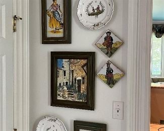 House filled with antique Faience 