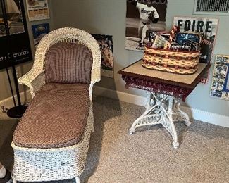 ANTIQUE HEYWOOD WAKEFIELD POCONOS resort wicker…large collection 