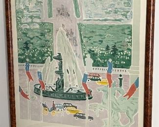 Original vintage poster…Paris, Société Nationale des Chemins de Fer Français…Jules CAVAILLES
1957