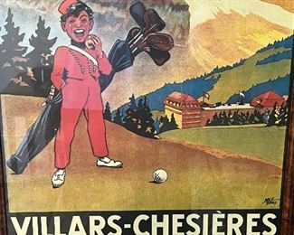 Gold poster circa 1940