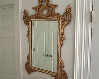 Stunning antique French mirror