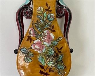 Large majolica  vase