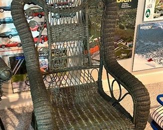 ANTIQUE HEYWOOD WAKEFIELD POCONOS resort wicker…large collection 