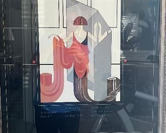 Original fashion exhibition poster
