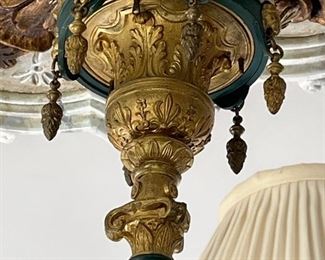 Ceiling plate of Empire chandelier 