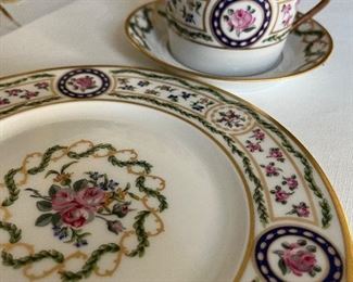 Extremely rare dessert service from Bernardaud NYC