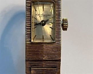 Ladies vintage 14K Jules Jurgensen wristwatch
