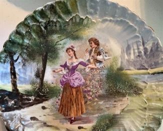 Fine Paris porcelain plate 1