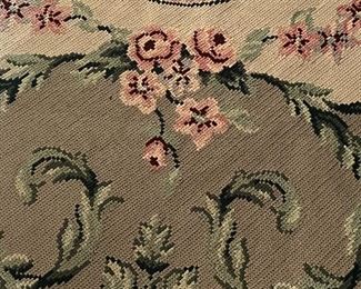 Stunning room size French needlepoint rug