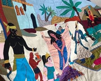 Story clothes handmade quilts…