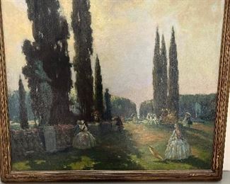 Large 18th C French landscape 
Vance Boyd Gallery