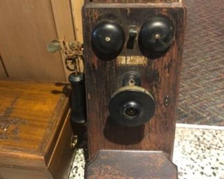 Antique wall phone