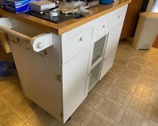 Rolling Kitchen Cart/Island