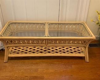 Rattan Coffee Table