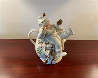 Lenox Santa Teapot