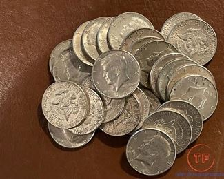 1964 Kennedy SILVER Half Dollars
