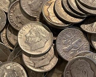 Roosevelt SILVER Dimes