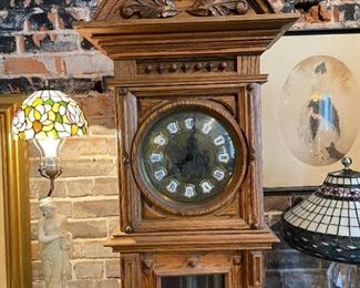 1970's GAZO Figural Grandfather Clock