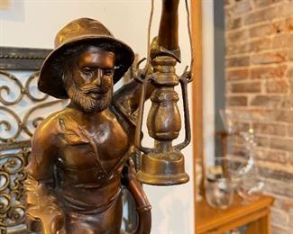 Sailor to the Rescue "Tempte" Bronze Sculpture after Morey