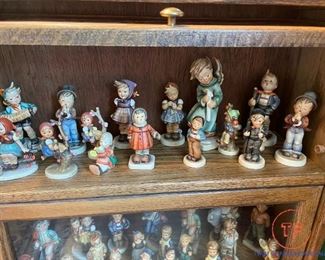 Collection of Hummel Figurines
