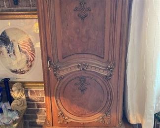 Late 1700's Fusee Hand Carved Grandfather Clock - Quarter Repeater on Bells