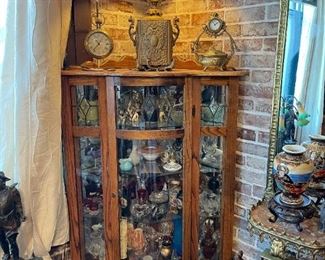 Antique Curio Cabinet